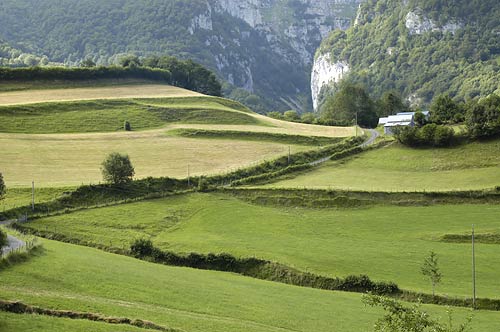 Ehujarre gorges seen from Sainte Engrace